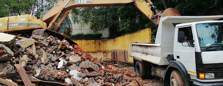 Enlèvement de gravats à Groslay (95410) dans le Val d'Oise (95)