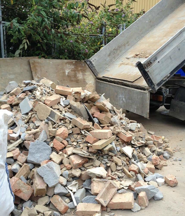 Evacuation des gravats de chantier  à Groslay (95410) dans le Val d'Oise (95)